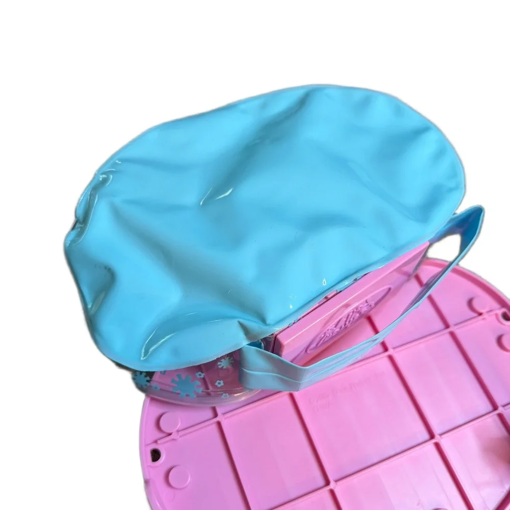 Vintage 2002 Fashion Polly Pocket Splash n Slide Pool Playset Pink Blue